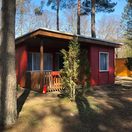Bunte Ferienhaussiedlung Holiday park
