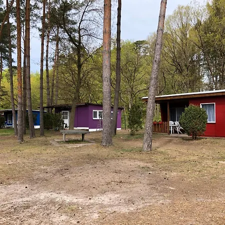 Bunte Ferienhaussiedlung Holiday park Rheinsberg